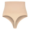 Bye faja sin costuras estilo tanga beige