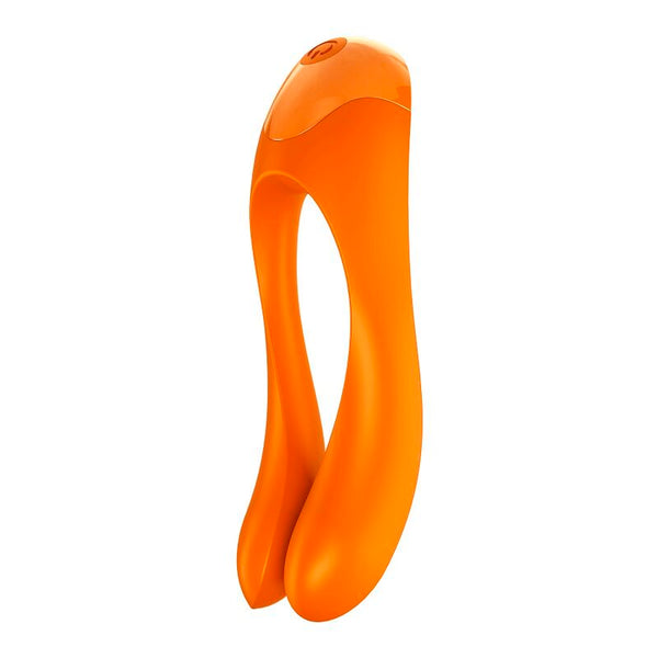 Candy cane vibrador dedo negro
