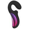 Lelo enigma doble estimulación succión masajeador negro