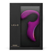 Lelo enigma doble estimulación succión masajeador morado