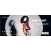 Lelo enigma doble estimulación succión masajeador morado