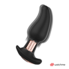Watchme control remoto plug anal vibrador con rotación de perlas amadeus
