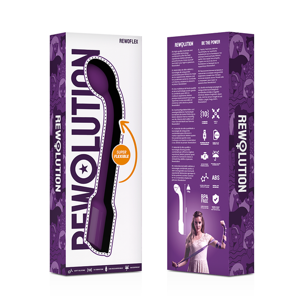 Rewoflex vibrador estimulador Punto G flexible