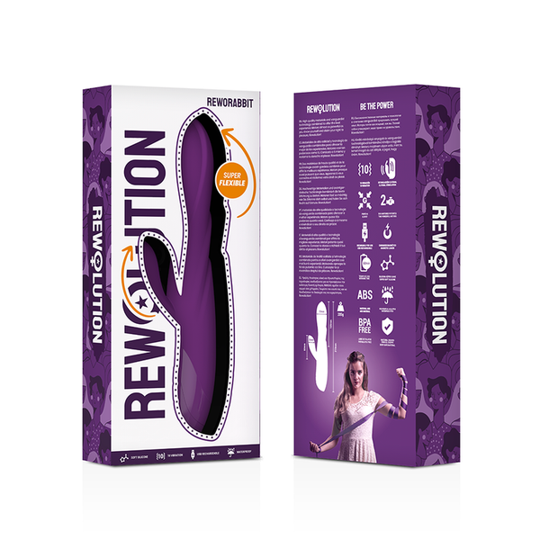 Reworabbit vibrador flexible con rabbit