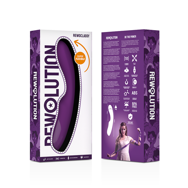 Rewoclassy vibrador flexible
