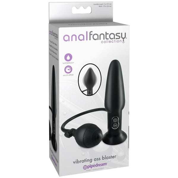 Plug hinchable vibrador