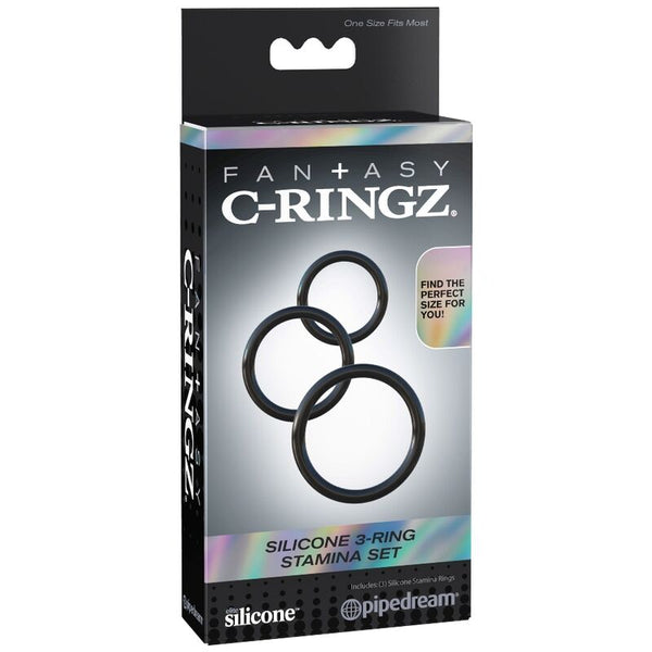 Fantasy set anillas silicona stamina
