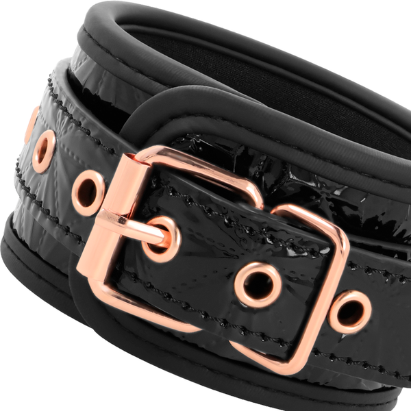 Begme black edition esposas para tobillos con forro de neopreno