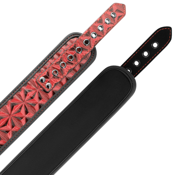 Begme red edition collar con cadenas y pinzas pezones con forro de neopreno
