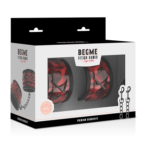 Begme red edition esposas para manos con forro de neopreno