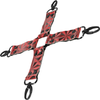 Begme red edition hog tie cuero vegano