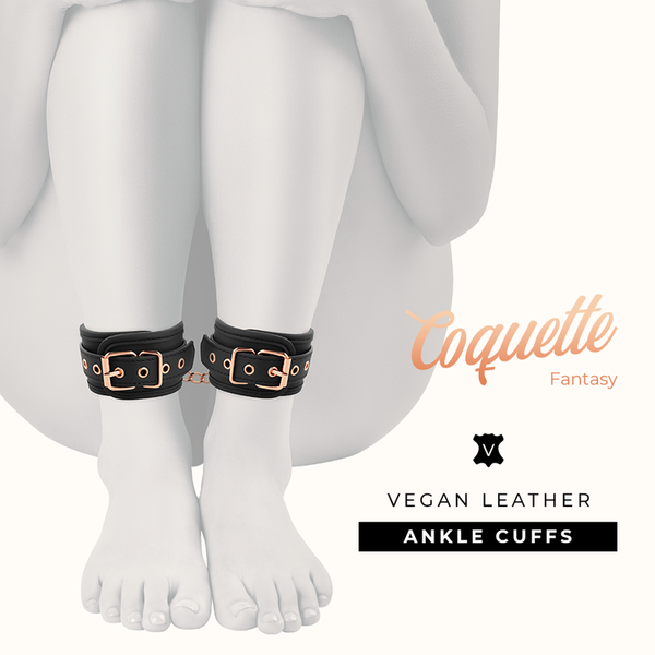 Coquette fantasy esposas tobillo con forro de neopreno