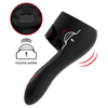 Pulsar masturbador vibrador ajustable con golpeteo en glande
