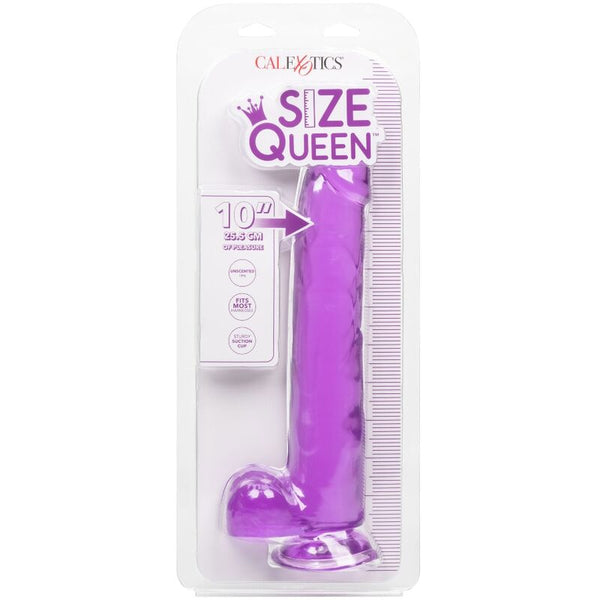Calexotics size queen dildo lila 25.5 cm