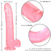 Calexotics size queen dildo rosa 25.5 cm