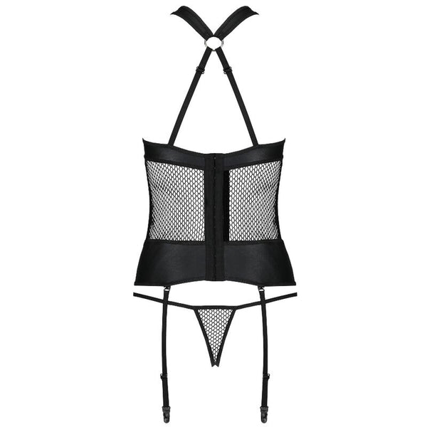 Passion amanda corset cuero ecologico