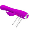 Molly vibrador con rotación recargable