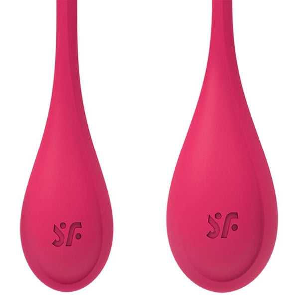 Satisfyer yoni power 1 kit de entrenamiento rojo