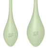 Satisfyer yoni power 2 kit de entrenamiento verde