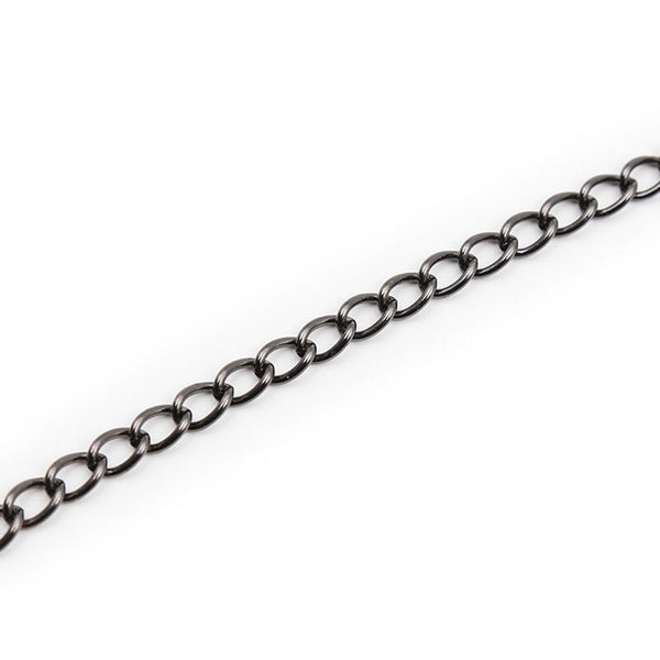 Ohmama pinzas pezones japoneas con cadena negra