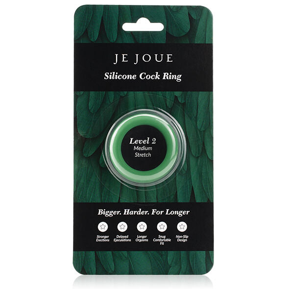 Je anillo silicona verde estrangulamiento medio
