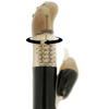 Vibrador rotador con estimulador clítoris delfin