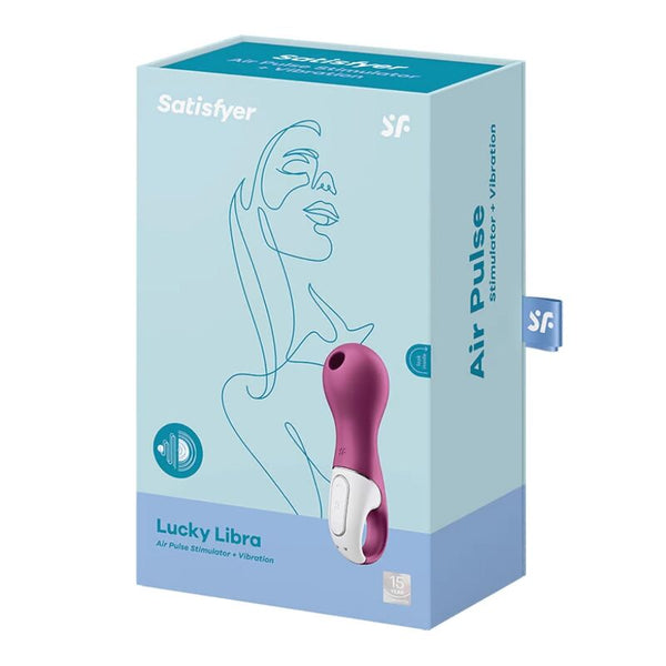 Succionador y vibrador satisfyer lucky libra