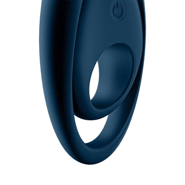 Glorious duo anillo vibrador azul