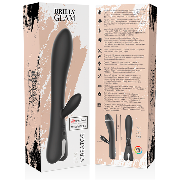 Erik vibrador compatible con watchme tecnología inalámbrica