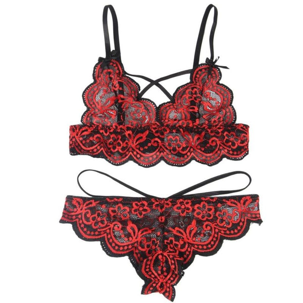 Subblime conjunto dos piezas top y bragas encaje