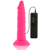 Diversia dildo realístico flexible con vibración rosa 23 cm o 4.3 cm
