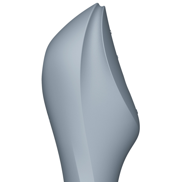 Vibrador gris satisfyer curvy trinity 3 estimulador y