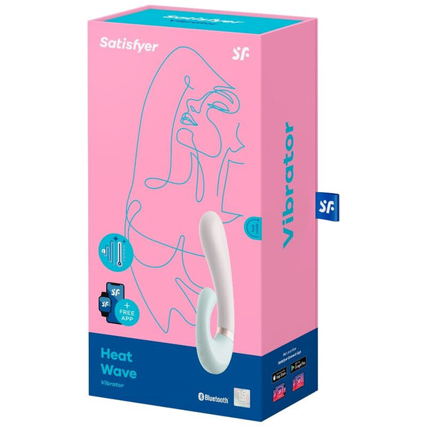 Heat wave vibrador app blanco