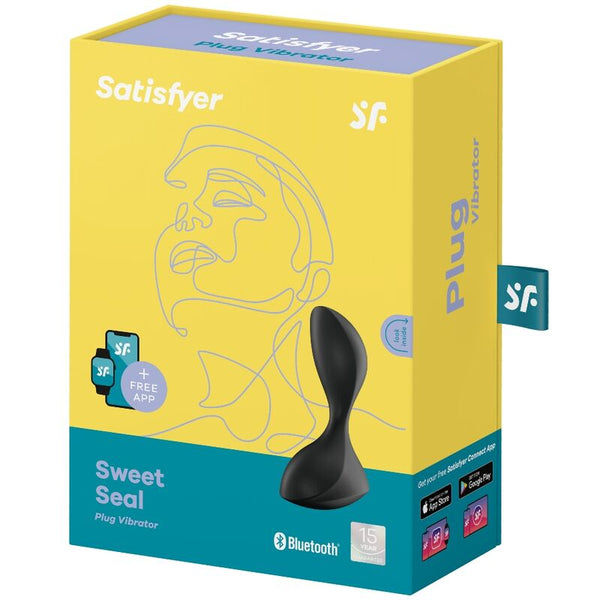 Sweet seal plug vibrador app negro