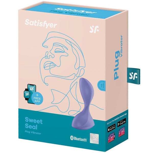 Sweet seal plug vibrador app violeta