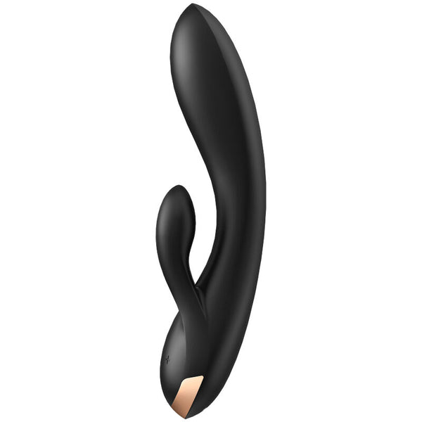 Double flex vibrador app negro