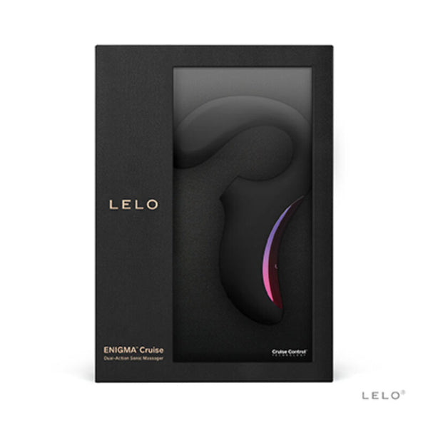 Lelo enigma cruise masajeador sónico doble estimulación negro