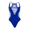 Leg body tanga racerback azul