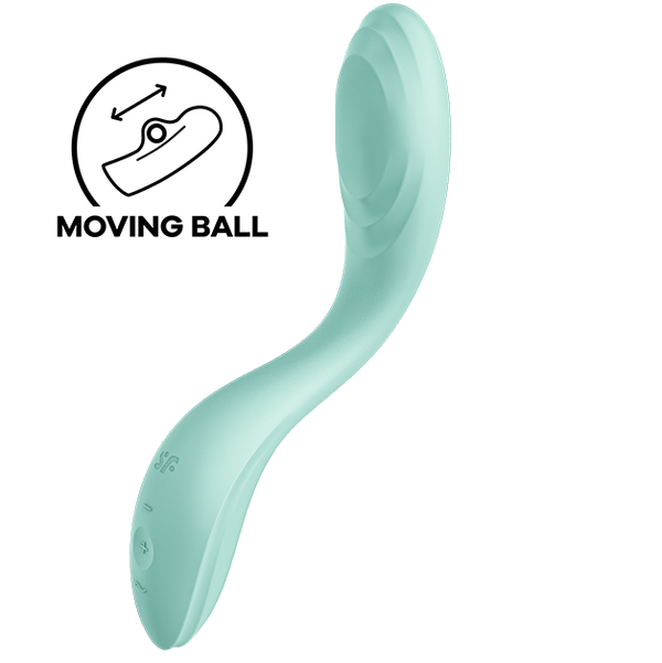 Rrrolling pleasure vibrador Punto G blanco