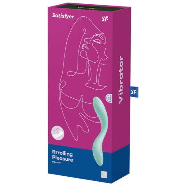 Rrrolling pleasure vibrador Punto G blanco