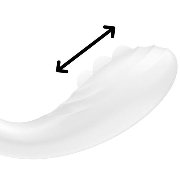 Rrrolling pleasure vibrador Punto G blanco