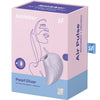 Vibrador violeta satisfyer pearl diver estimulador y