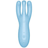 Threesome 4 vibrador app azul