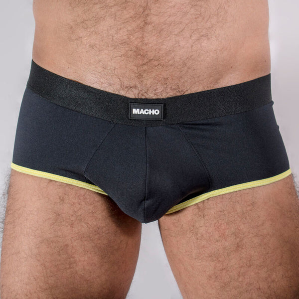 Macho ms24r calzoncillo brief dark rojo xl
