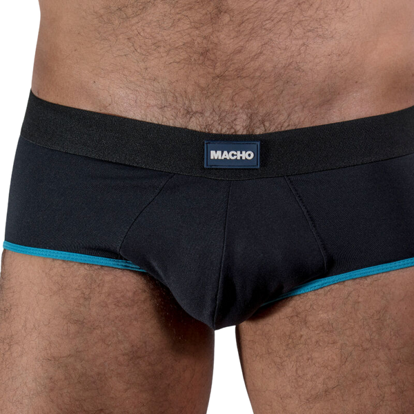 Macho ms24r calzoncillo brief dark rojo xl