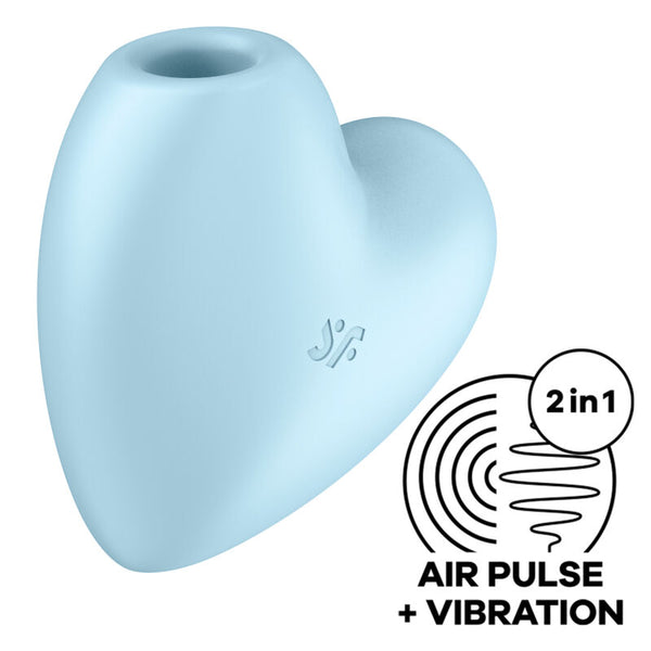 Vibrador rosa satisfyer cutie heart estimulador y