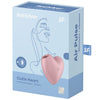 Vibrador rosa satisfyer cutie heart estimulador y