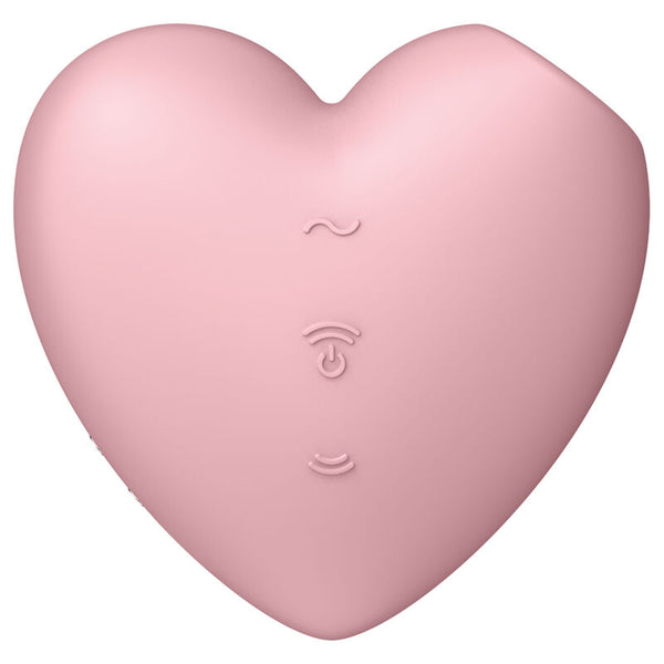 Vibrador rosa satisfyer cutie heart estimulador y