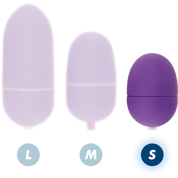 Huevo vibrador control remoto s lila