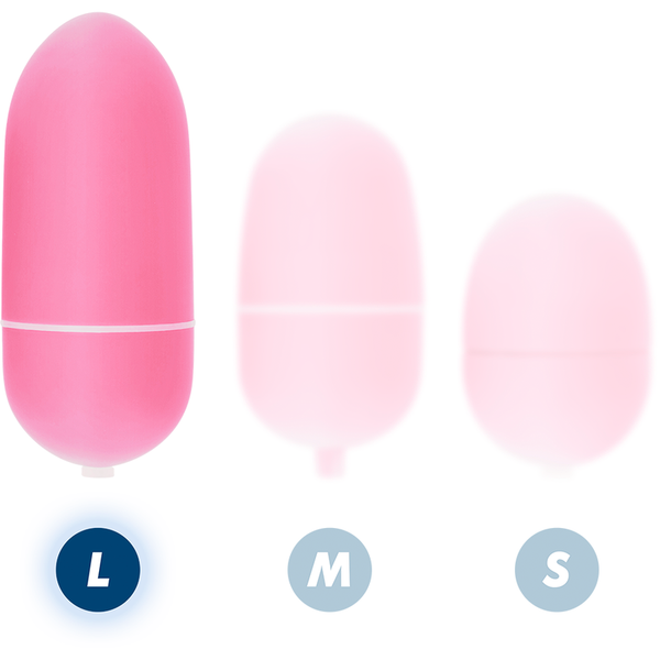Huevo vibrador control remoto l rosa